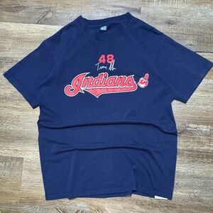 VTG‎ 2007 Travis Hafner Cleveland Indians T shirt